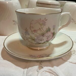Vintage SADLER Wellington Fine Bone China Cup & Saucer Set